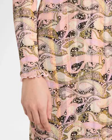 Diane von Furstenberg Arabella Reversible Multi-Print Long-Sleeve Maxi Dress | Thumbnail 9 Diane von Furstenberg Arabella Reversible Multi-Print Long-Sleeve Maxi Dress | Thumbnail 9