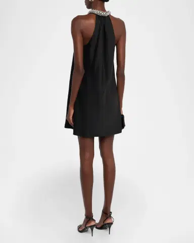 Simkhai Hadleigh Embellished Satin Mini Dress | Thumbnail 7 Simkhai Hadleigh Embellished Satin Mini Dress | Thumbnail 7
