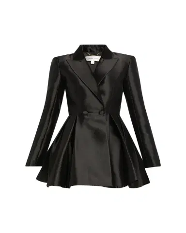Ronny Kobo Miley Pleated Fit-&-Flare Blazer Mini Dress | Thumbnail 1 Ronny Kobo Miley Pleated Fit-&-Flare Blazer Mini Dress | Thumbnail 1
