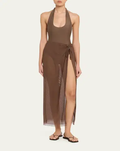 SIR. Salina Midi Skirt | Thumbnail 2 SIR. Salina Midi Skirt | Thumbnail 2
