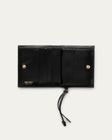 Prada Bifold Soft Leather Wallet | Thumbnail 3 Prada Bifold Soft Leather Wallet | Thumbnail 3