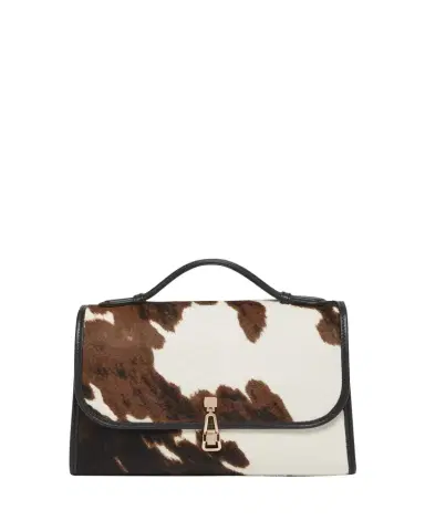 Gabriela Hearst Leonora Medium Pony Hair Top-Handle Bag | Thumbnail 1 Gabriela Hearst Leonora Medium Pony Hair Top-Handle Bag | Thumbnail 1