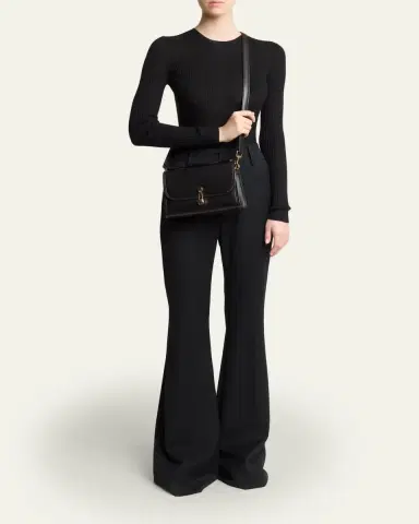 Gabriela Hearst Leonora Small Nappa Leather Top-Handle Bag | Thumbnail 5 Gabriela Hearst Leonora Small Nappa Leather Top-Handle Bag | Thumbnail 5