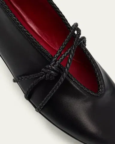 Bottega Veneta Lucia Lagoon Nappa Leather Ballerina Flats | Thumbnail 5 Bottega Veneta Lucia Lagoon Nappa Leather Ballerina Flats | Thumbnail 5