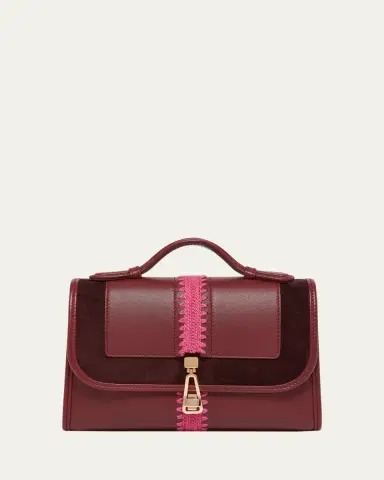 Gabriela Hearst Leonora Small Embroidered Leather Top-Handle Bag | Thumbnail 6 Gabriela Hearst Leonora Small Embroidered Leather Top-Handle Bag | Thumbnail 6