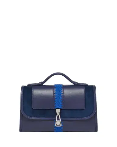 Gabriela Hearst Leonora Small Embroidered Leather Top-Handle Bag | Thumbnail 1 Gabriela Hearst Leonora Small Embroidered Leather Top-Handle Bag | Thumbnail 1
