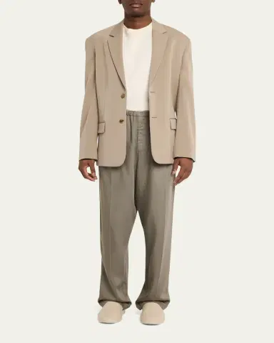 MAGLIANO Men's Lyocell Peoples Pleated Wide-Leg Pants | Thumbnail 2 MAGLIANO Men's Lyocell Peoples Pleated Wide-Leg Pants | Thumbnail 2