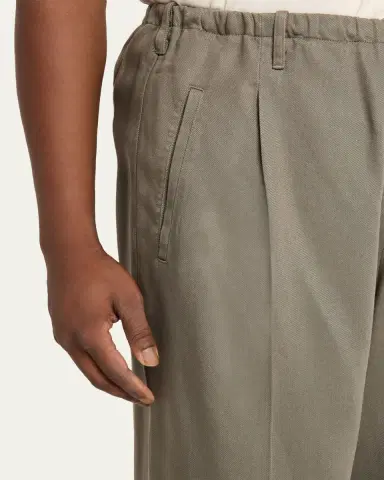 MAGLIANO Men's Lyocell Peoples Pleated Wide-Leg Pants | Thumbnail 5 MAGLIANO Men's Lyocell Peoples Pleated Wide-Leg Pants | Thumbnail 5