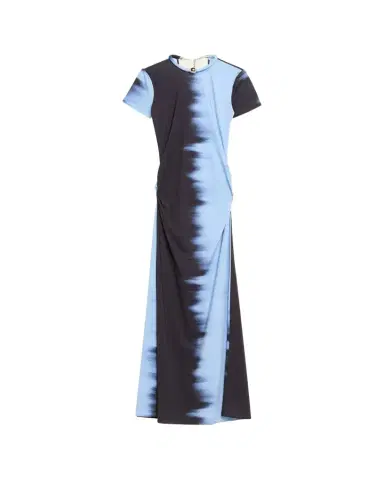 Silvia Tcherassi Yara Tie-Dye Short-Sleeve Maxi Dress | Thumbnail 1 Silvia Tcherassi Yara Tie-Dye Short-Sleeve Maxi Dress | Thumbnail 1