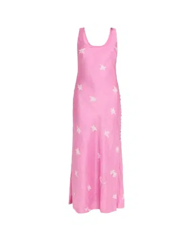 Alix of Bohemia Adele Silk Jasmine-Print Maxi Slip Dress | Thumbnail 1 Alix of Bohemia Adele Silk Jasmine-Print Maxi Slip Dress | Thumbnail 1