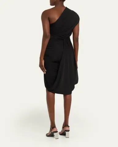 Ronny Kobo Emery Draped One-Shoulder Bodycon Dress | Thumbnail 3 Ronny Kobo Emery Draped One-Shoulder Bodycon Dress | Thumbnail 3
