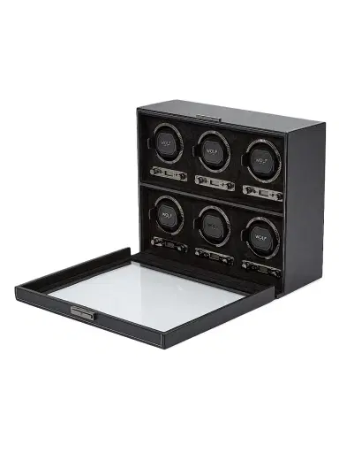Wolf British Racing Green 6-Piece Watch Winder | Thumbnail 6 Wolf British Racing Green 6-Piece Watch Winder | Thumbnail 6