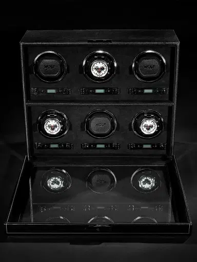 Wolf British Racing Green 6-Piece Watch Winder | Thumbnail 8 Wolf British Racing Green 6-Piece Watch Winder | Thumbnail 8