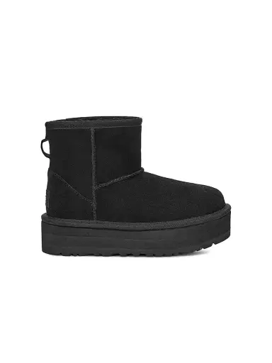 UGG Little Girl's & Girl's Classic Mini Platform Boots - Black - Size 13 (Child) | Thumbnail 3 UGG Little Girl's & Girl's Classic Mini Platform Boots - Black - Size 13 (Child) | Thumbnail 3
