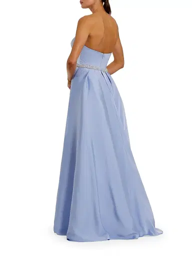 Mac Duggal Women's Evening Strapless Satin Gown | Thumbnail 2 Mac Duggal Women's Evening Strapless Satin Gown | Thumbnail 2