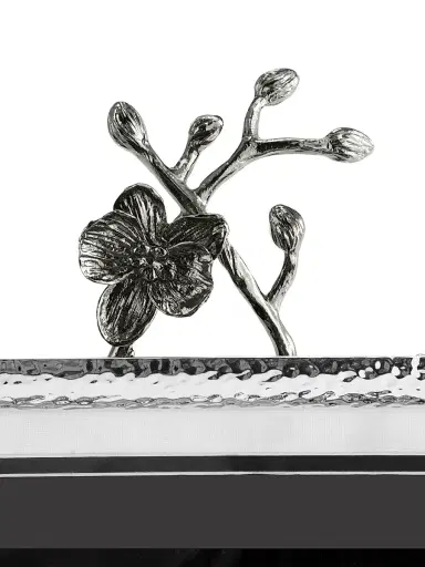 Michael Aram Black Orchid Easel Convertible Frame - Silver 5 x 7 | Thumbnail 3 Michael Aram Black Orchid Easel Convertible Frame - Silver 5 x 7 | Thumbnail 3