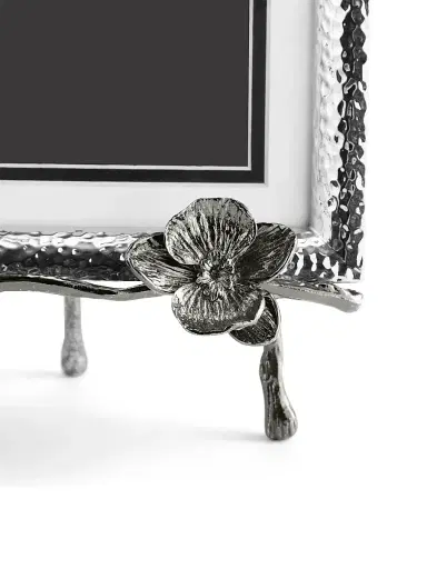 Michael Aram Black Orchid Easel Convertible Frame - Silver 5 x 7 | Thumbnail 4 Michael Aram Black Orchid Easel Convertible Frame - Silver 5 x 7 | Thumbnail 4