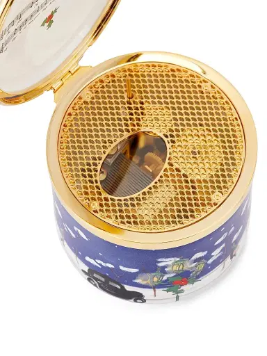 Halcyon Days 2024 Christmas Carolers at St. Paul's Enamel Box | Thumbnail 4 Halcyon Days 2024 Christmas Carolers at St. Paul's Enamel Box | Thumbnail 4