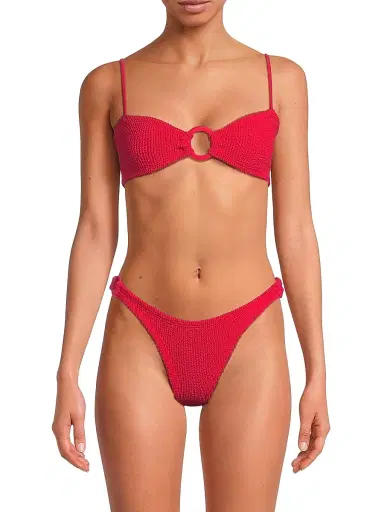 Hunza G Women's Misty Textured Bikini | Thumbnail 3 Hunza G Women's Misty Textured Bikini | Thumbnail 3