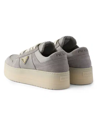 Prada Women's Downtown 50MM Logo Sneakers - Beige Khaki | Thumbnail 7 Prada Women's Downtown 50MM Logo Sneakers - Beige Khaki | Thumbnail 7