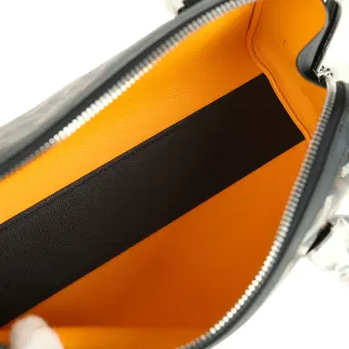 goyard Goyard Goyardine Canvas Bonbonnière Bag Black Chevroches Calfskin Palladium Hardware | Thumbnail 8 goyard Goyard Goyardine Canvas Bonbonnière Bag Black Chevroches Calfskin Palladium Hardware | Thumbnail 8