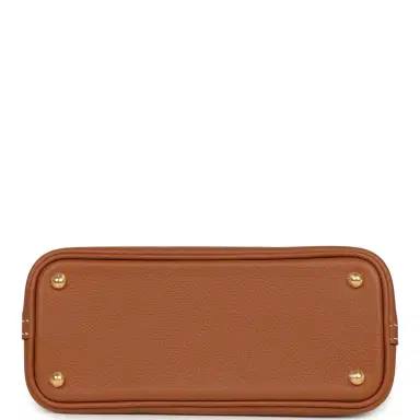 HERMÈS Hermes 1923 Bolide Mini Gold Evercolor Gold Hardware | Thumbnail 7 HERMÈS Hermes 1923 Bolide Mini Gold Evercolor Gold Hardware | Thumbnail 7