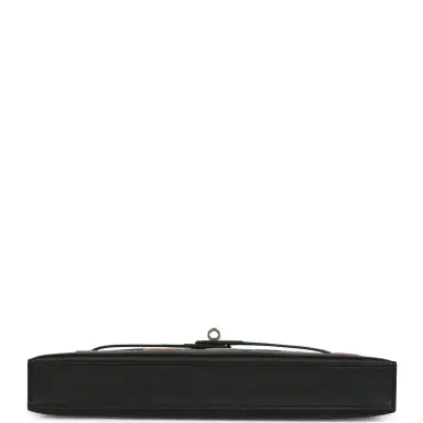 HERMÈS Hermes Kelly Elan Broderie Black Bet-Tab Swift, Niloticus Crocodile and Alligator Palladium Hardware | Thumbnail 6 HERMÈS Hermes Kelly Elan Broderie Black Bet-Tab Swift, Niloticus Crocodile and Alligator Palladium Hardware | Thumbnail 6