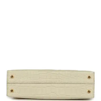 HERMÈS Hermes Kelly Sellier 20 Beton Matte Alligator Gold Hardware | Thumbnail 6 HERMÈS Hermes Kelly Sellier 20 Beton Matte Alligator Gold Hardware | Thumbnail 6