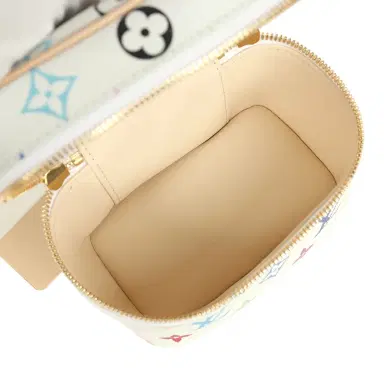 Louis Vuitton Louis Vuitton X Takashi Murakami Nice Nano White Multicolor Monogram Gold Hardware | Thumbnail 9 Louis Vuitton Louis Vuitton X Takashi Murakami Nice Nano White Multicolor Monogram Gold Hardware | Thumbnail 9