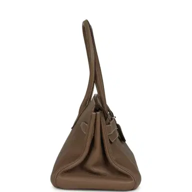 HERMÈS Vintage Hermes Shoulder Birkin 42 JPG Etoupe Togo Palladium Hardware | Thumbnail 3 HERMÈS Vintage Hermes Shoulder Birkin 42 JPG Etoupe Togo Palladium Hardware | Thumbnail 3