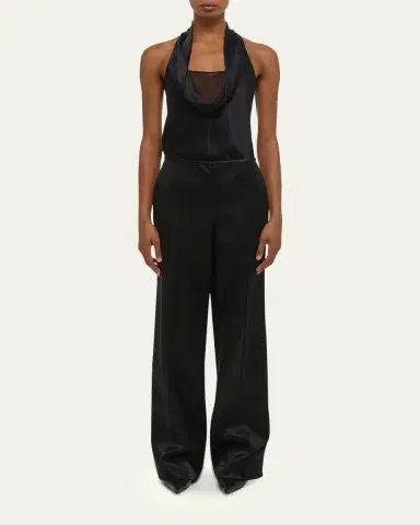Helmut Lang Minimalist Satin Pants | Thumbnail 2 Helmut Lang Minimalist Satin Pants | Thumbnail 2