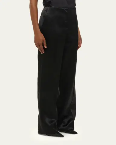 Helmut Lang Minimalist Satin Pants | Thumbnail 5 Helmut Lang Minimalist Satin Pants | Thumbnail 5
