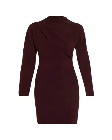 Helmut Lang Slouchy Wool-Blend Mini Sweater Dress | Thumbnail 1 Helmut Lang Slouchy Wool-Blend Mini Sweater Dress | Thumbnail 1