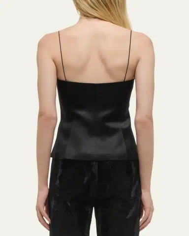 Helmut Lang Minimalist Satin Slip Top | Thumbnail 3 Helmut Lang Minimalist Satin Slip Top | Thumbnail 3