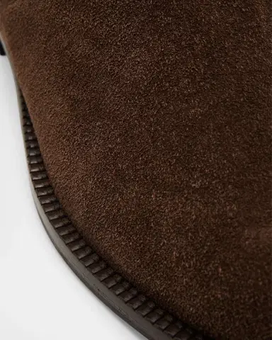 Bergdorf Goodman Men's Suede Paneled-Gore Chelsea Boots | Thumbnail 9 Bergdorf Goodman Men's Suede Paneled-Gore Chelsea Boots | Thumbnail 9