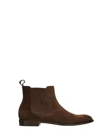 Bergdorf Goodman Men's Suede Paneled-Gore Chelsea Boots | Thumbnail 1 Bergdorf Goodman Men's Suede Paneled-Gore Chelsea Boots | Thumbnail 1