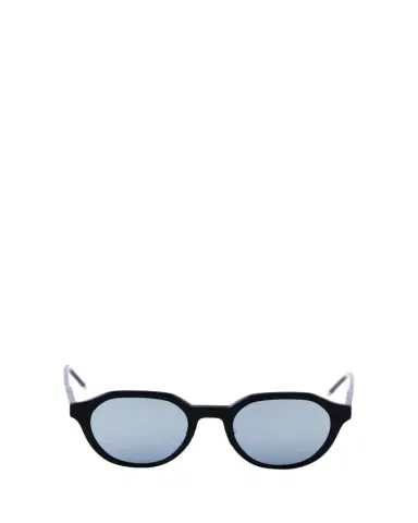 Thom Browne Men's Acetate and Titanium Oval Sunglasses | Thumbnail 1 Thom Browne Men's Acetate and Titanium Oval Sunglasses | Thumbnail 1