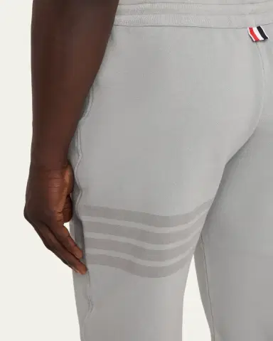 Thom Browne Men's 4-Bar Cotton Sweatpants | Thumbnail 5 Thom Browne Men's 4-Bar Cotton Sweatpants | Thumbnail 5