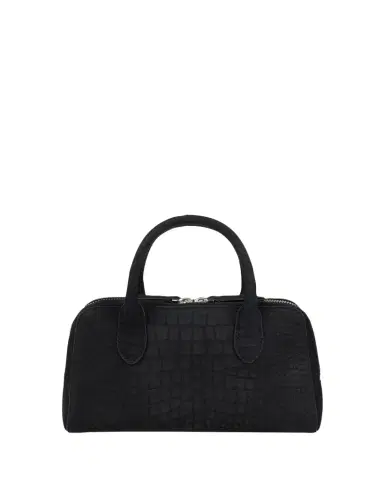 WE-AR4 The Ivy 22 Croc-Embossed Nubuck Leather Top-Handle Bag | Thumbnail 1 WE-AR4 The Ivy 22 Croc-Embossed Nubuck Leather Top-Handle Bag | Thumbnail 1