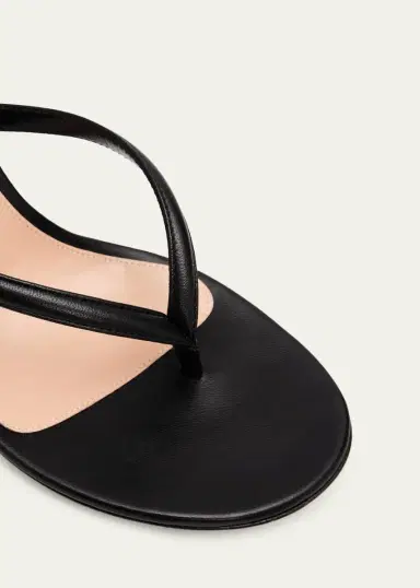 Gianvito Rossi 70mm Nappa Leather Thong Sandals | Thumbnail 3 Gianvito Rossi 70mm Nappa Leather Thong Sandals | Thumbnail 3