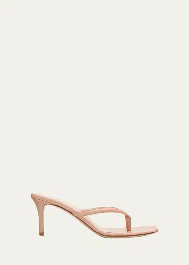 Gianvito Rossi 70mm Nappa Leather Thong Sandals | Thumbnail 8 Gianvito Rossi 70mm Nappa Leather Thong Sandals | Thumbnail 8
