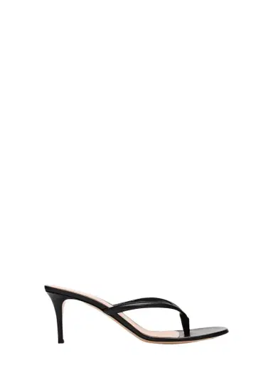 Gianvito Rossi 70mm Nappa Leather Thong Sandals | Thumbnail 1 Gianvito Rossi 70mm Nappa Leather Thong Sandals | Thumbnail 1