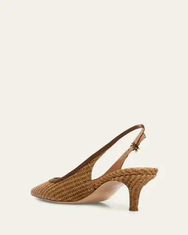 Gianvito Rossi Marbella Raffia Slingback Pumps | Thumbnail 10 Gianvito Rossi Marbella Raffia Slingback Pumps | Thumbnail 10