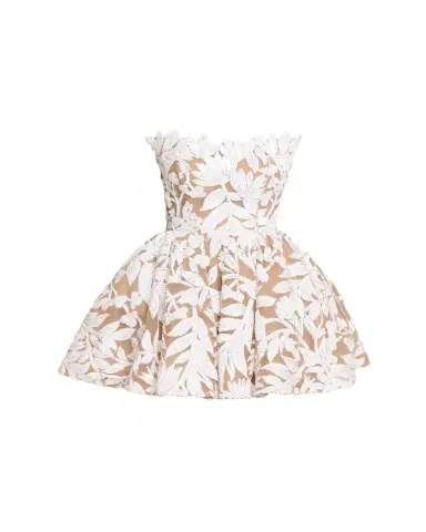 Bronx and Banco Chloe Strapless Sequin Floral Corset Mini Dress | Thumbnail 1 Bronx and Banco Chloe Strapless Sequin Floral Corset Mini Dress | Thumbnail 1