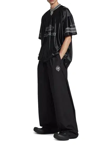 Balenciaga Men's 3B Football Tracksuit Pants - New Dark Navy | Thumbnail 6 Balenciaga Men's 3B Football Tracksuit Pants - New Dark Navy | Thumbnail 6