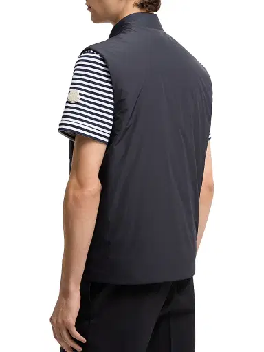 Moncler Men's Sahel Puffer Vest - Navy Blue | Thumbnail 3 Moncler Men's Sahel Puffer Vest - Navy Blue | Thumbnail 3
