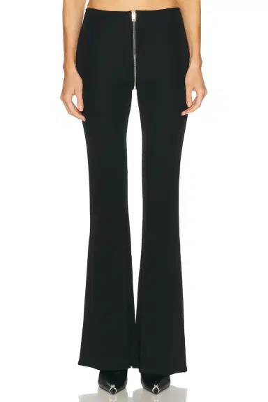 Alexander Wang Zipper Mid Rise Pant | Thumbnail 1 Alexander Wang Zipper Mid Rise Pant | Thumbnail 1