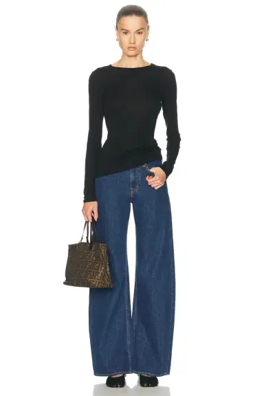 GRLFRND Rory Short Rise Baggy | Thumbnail 7 GRLFRND Rory Short Rise Baggy | Thumbnail 7