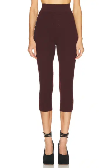 Chloé Stretch Knit Capri Pant | Thumbnail 1 Chloé Stretch Knit Capri Pant | Thumbnail 1