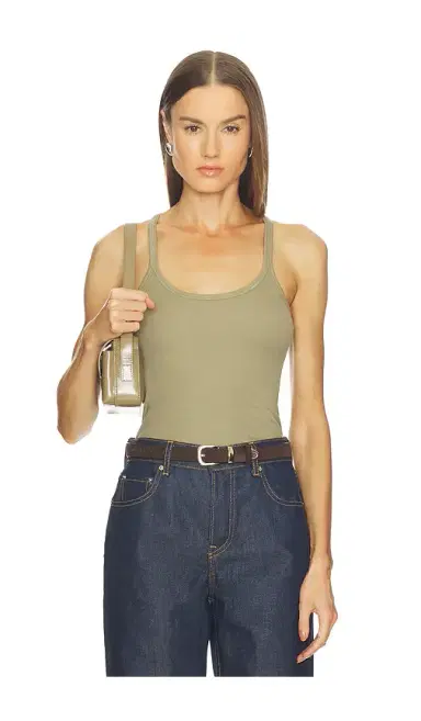 GRLFRND Slim Racer Tank | Thumbnail 1 GRLFRND Slim Racer Tank | Thumbnail 1